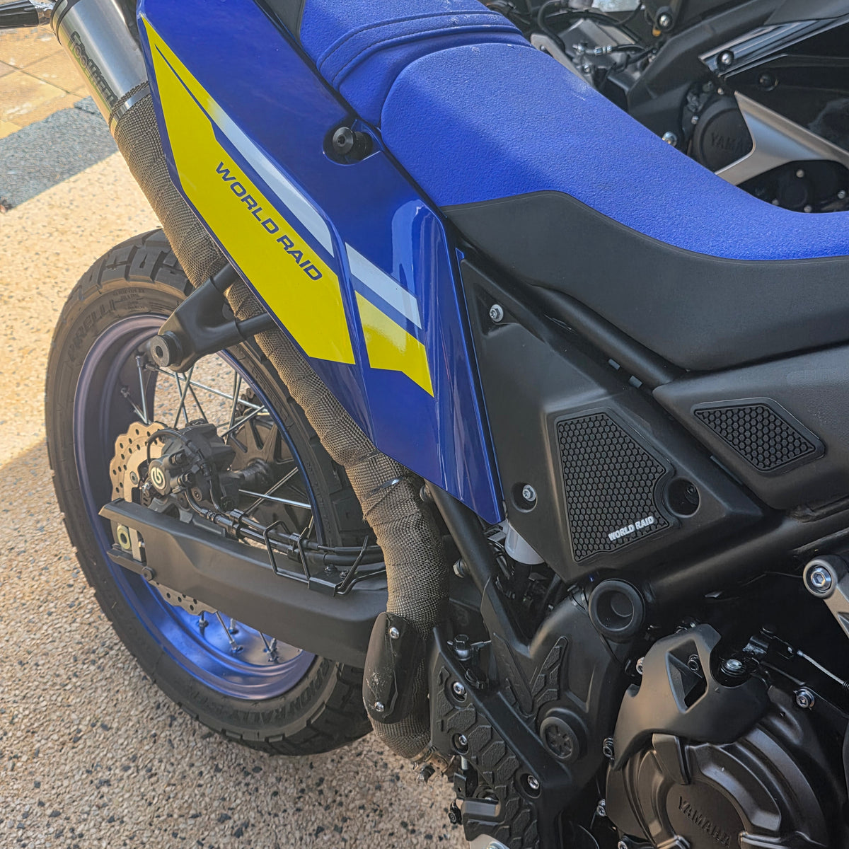Rubber Side/Tank Stickers - World Raid