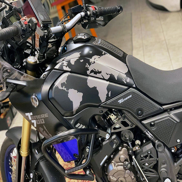 Rubber Side/Tank Stickers - Tenere 700