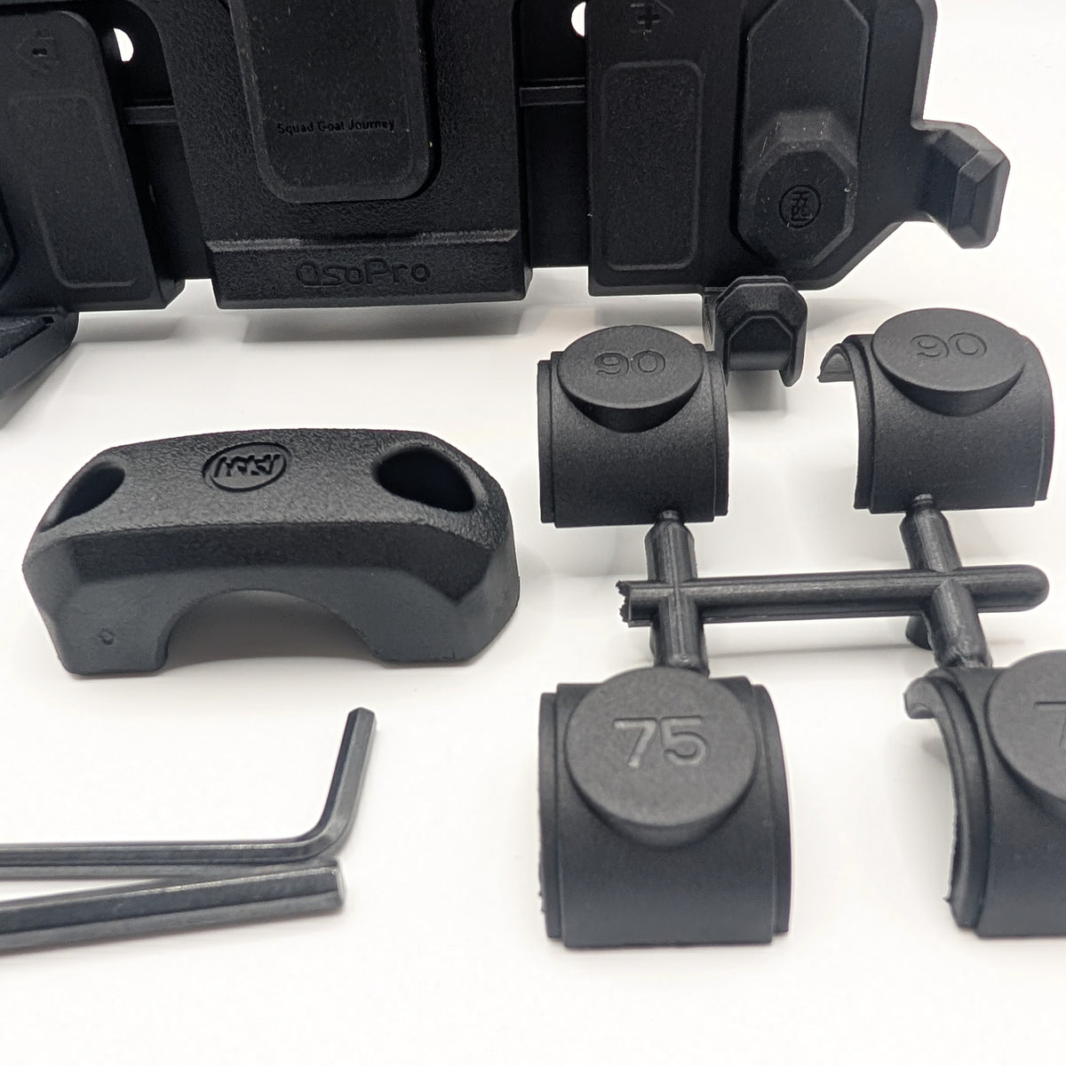 Shock absorbing Phone/GPS Holder - Suits 19mm - 25mm bars