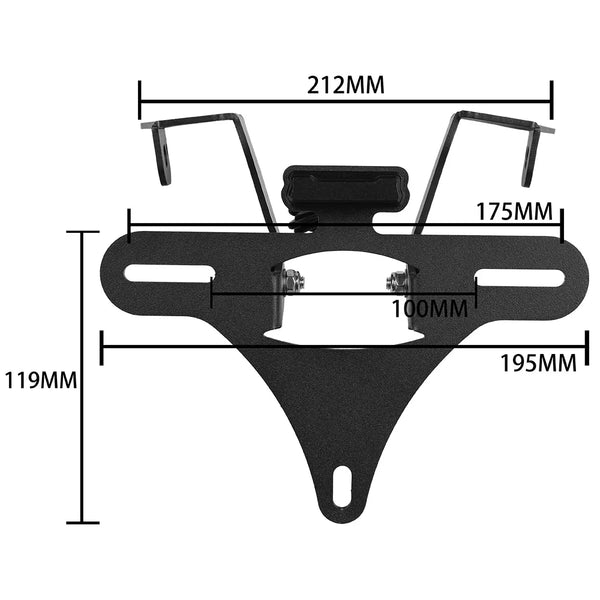 Cfmoto 450MT Tail Tidy - Fender Eliminator