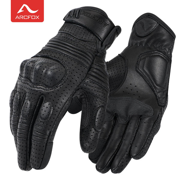 ARCFOX Goat Leather Gloves - Touch screen compatible