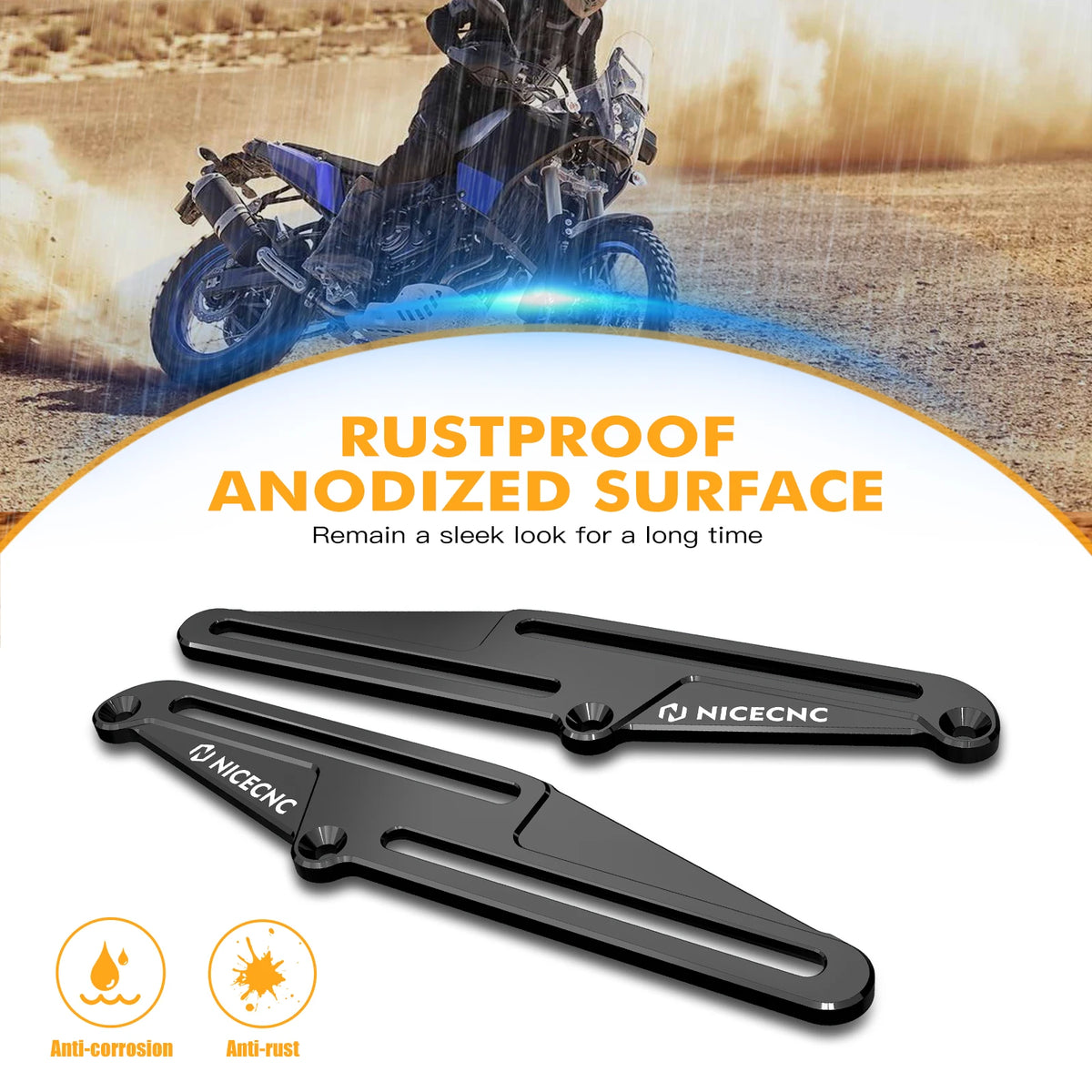 Adjustable Windscreen Brackets - Tenere 700