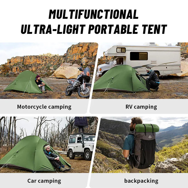 Naturehike Cloud Up 2 Man Ultra Light Moto Camping Tent
