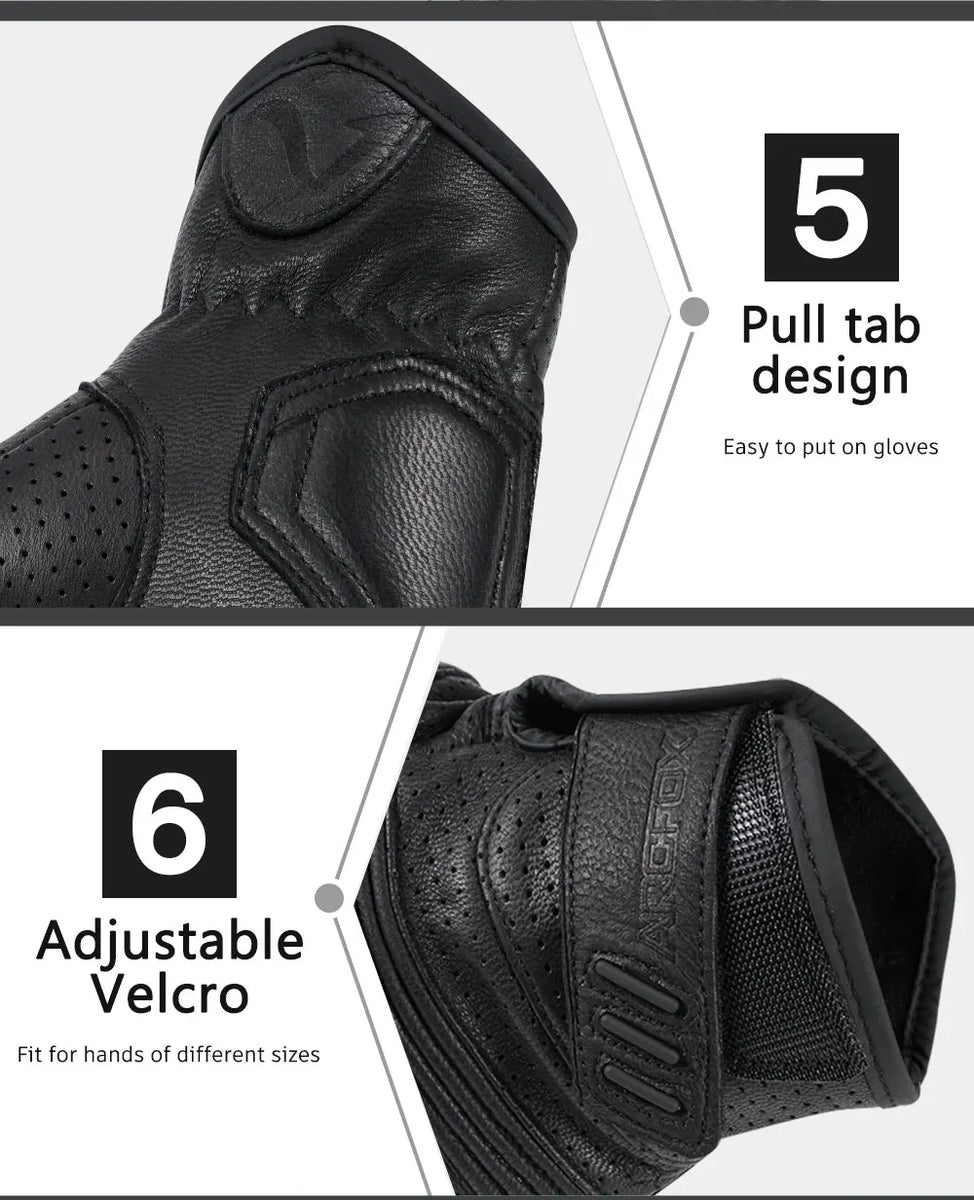 ARCFOX Goat Leather Gloves - Touch screen compatible