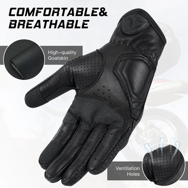 ARCFOX Goat Leather Gloves - Touch screen compatible