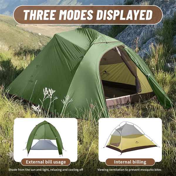 Naturehike Cloud Up 2 Man Ultra Light Moto Camping Tent