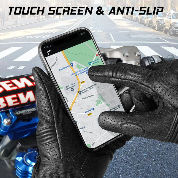 ARCFOX Goat Leather Gloves - Touch screen compatible